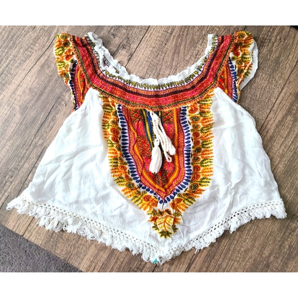 Rebellion Tops - EUC Size Small Off the Shoulder Top